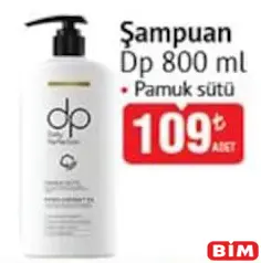 DP ŞAMPUAN 800 ML fiyat ve kampanya bilgisi